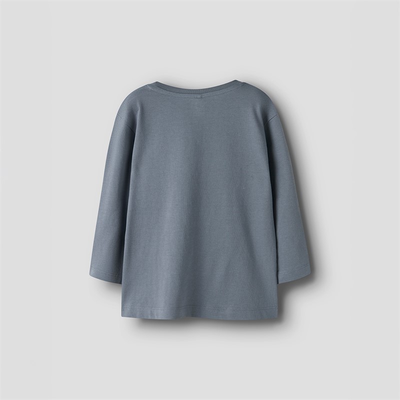 Name It Drenge mini vimpel dino skelet langærmet t-shirt Flint Stone