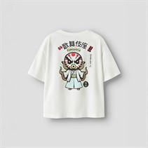 Name It T-shirt Theo Garçon Cloud Dancer