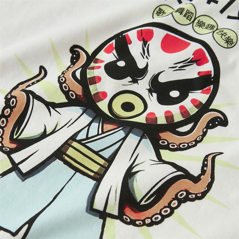 Name It Drenge Theo T Shirt Cloud Dancer