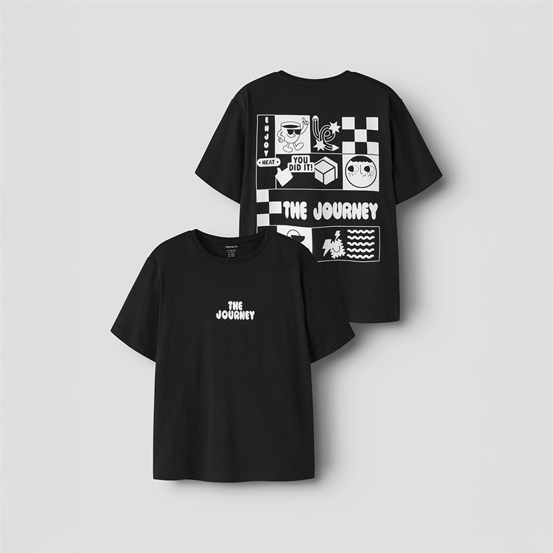 Name It T-shirt Garçon Berna Noir