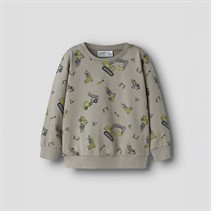 Name It Sweatshirt Mini Vildar Dino Ecavator Garçon Vintage Khaki