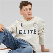 Name It Titan T-shirt z długim rękawem dla chłopca kolor Moonbeam
