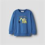Name It Drenge Mini Vildar Gravemaskine Sweatshirt Delft