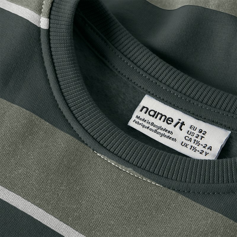 Name It Drenge Mini Bruce Sweatshirt Shadow