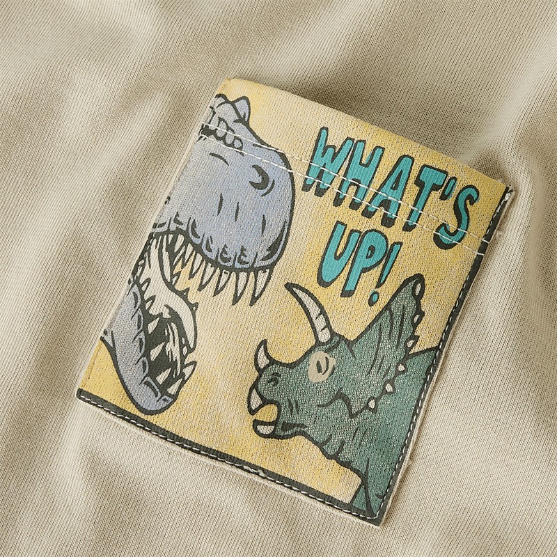 Name It Drenge Mini Sikalasi Langærmet T-shirt Peyote