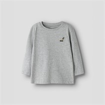 Name It T-shirt à manches longues Vimpel Excavator mini Garçon Grey Melange