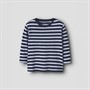 Name It Drenge Mini Vaksel Cloud Dancer Langærmet T-shirt Navy Blazer
