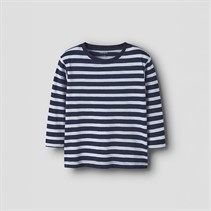 Name It T-shirt manches longues Garçon Mini Vaksel Cloud Dancer Navy Blazer