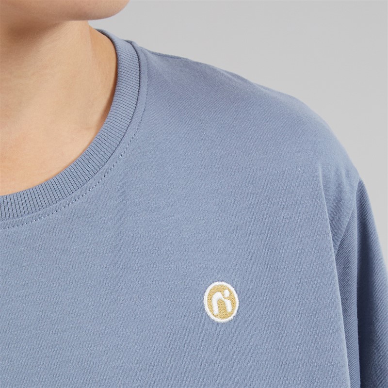 Name It Vimpels Brandmark longsleeve t-shirt dla chłopca kolor Flint Stone