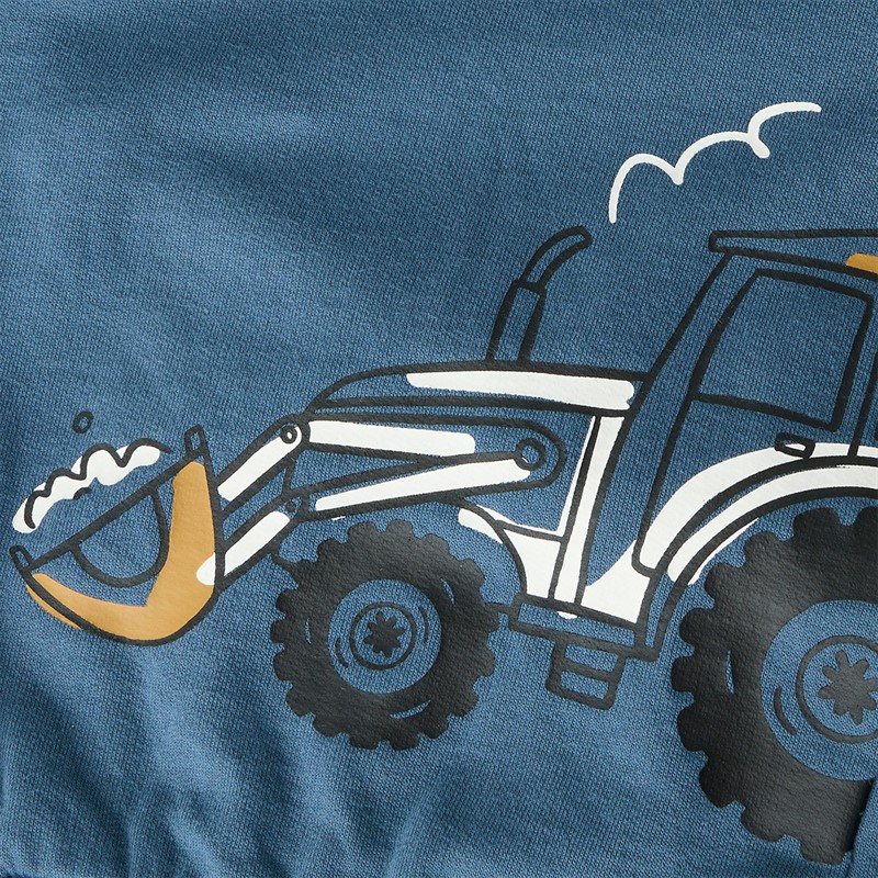 Name It Drenge Mini Basil Langærmet T-shirt Bering Sea