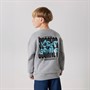 Name It Drenge Ronan Sweatshirt Grey Melange
