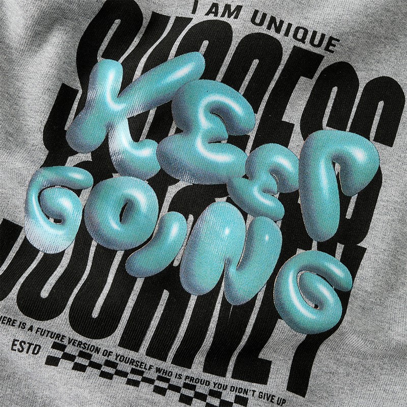 Name It Drenge Ronan Sweatshirt Grey Melange