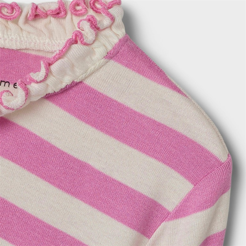 Name It Prakula koszulka z długim rękawem dla dziewczynki kolor Fuchsia Pink