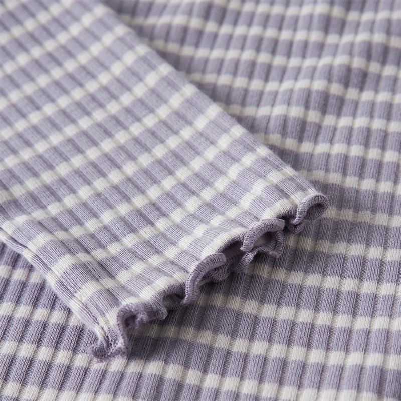 Name It Piger Vemma Langærmet T Shirt Lavender Gray