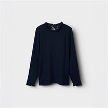Name It Prakula koszulka z długim rękawem dla dziewczynki kolor Dark Sapphire