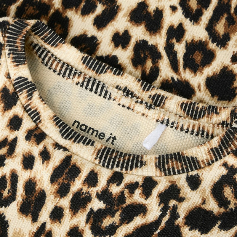 Name It Ilis bluzka z długim rękawem dla dziewczynki kolor Lambs Wool