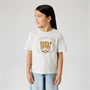 Name It Meisjes Benna T-shirt Light Grey Melange