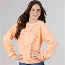 Name It Piger Taround Sweatshirt Peach Nectar