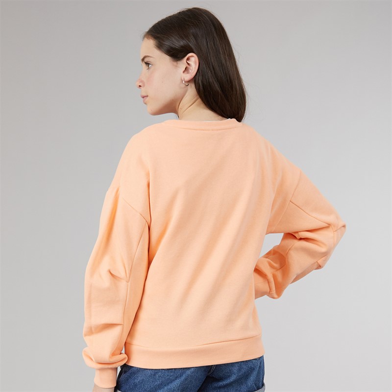 Name It Piger Taround Sweatshirt Peach Nectar