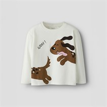 Name It T-shirt Manches Longues Velda Fille Cloud Dancer