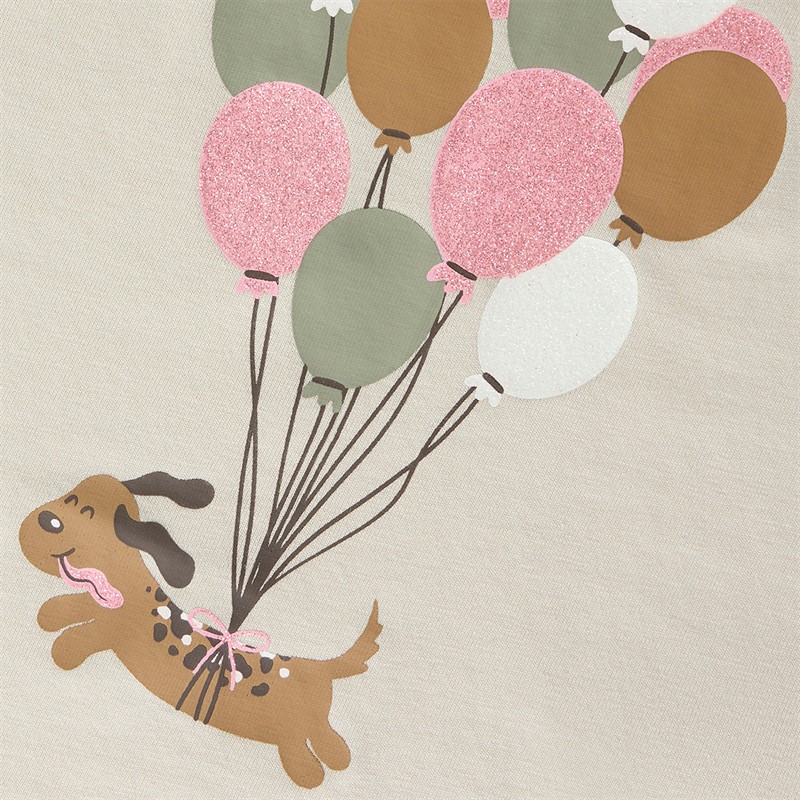 Name It Piger Velda Langærmet T Shirt Pumice Stone