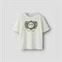 Name It T-shirt Bisa Fille Cloud Dancer