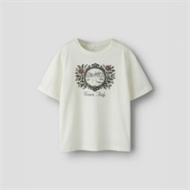 Name It T-shirt Bisa Fille Cloud Dancer