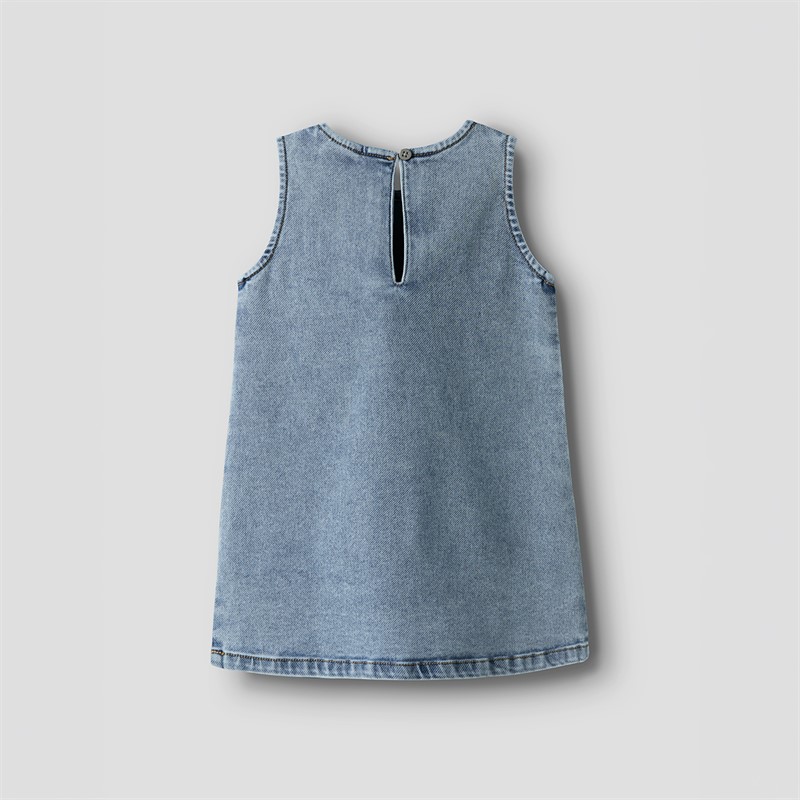 Name It Piger Amelia Denim Kjole Medium Blue Denim