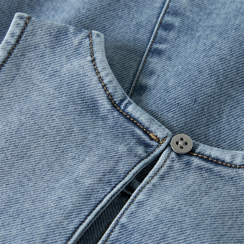 Name It Piger Amelia Denim Kjole Medium Blue Denim