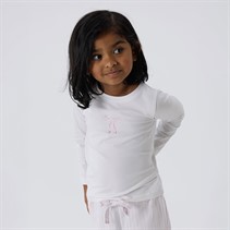 Name It Meisjes Frosita Lange mouwen T-shirt Bright White