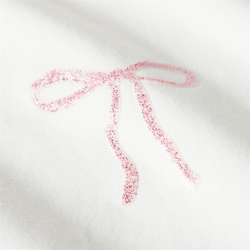 Name It Frosita T-shirt z długim rękawem dla dziewczynki kolor Bright White