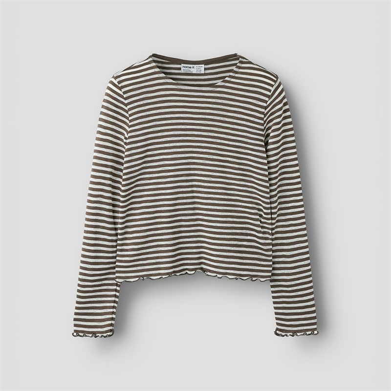 Name It T-shirt Manches Longues Bertis Fille Shopping Bag