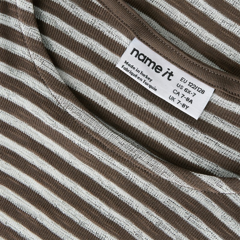 Name It T-shirt Manches Longues Bertis Fille Shopping Bag