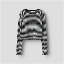 Name It T-shirt Manches Longues Bertis Fille Noir