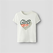 Name It Meisjes Baria T-shirt Cloud Dancer