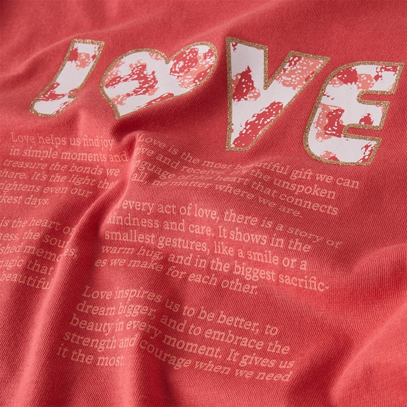 Name It T-shirt Bonnie Fille Spiced Coral