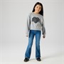 Name It Sweatshirt Bima Fille Grey Melange
