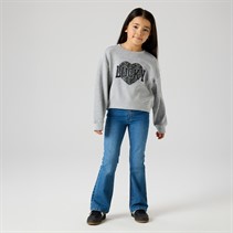 Name It Meisjes Bima Sweatshirt Grey Melange