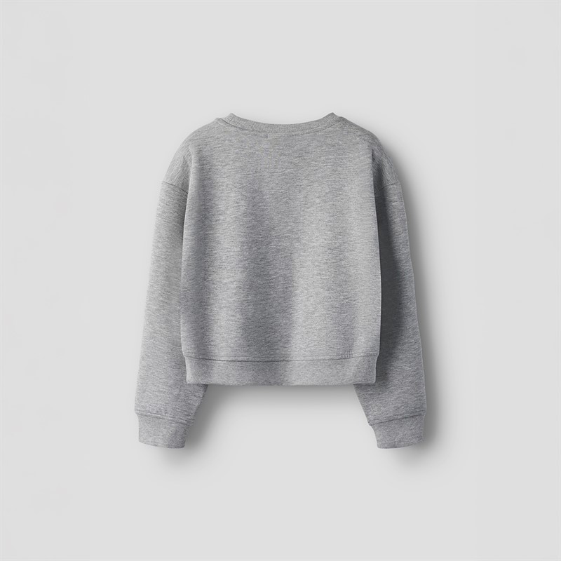 Name It Sweatshirt Bima Fille Grey Melange