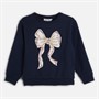 Name It Piger Tarina Sweatshirt Navy Blazer