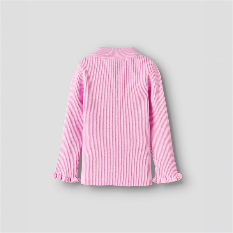 Name It Vianna dzianinowa bluzka dla dziewczynki kolor Sweet Dreams