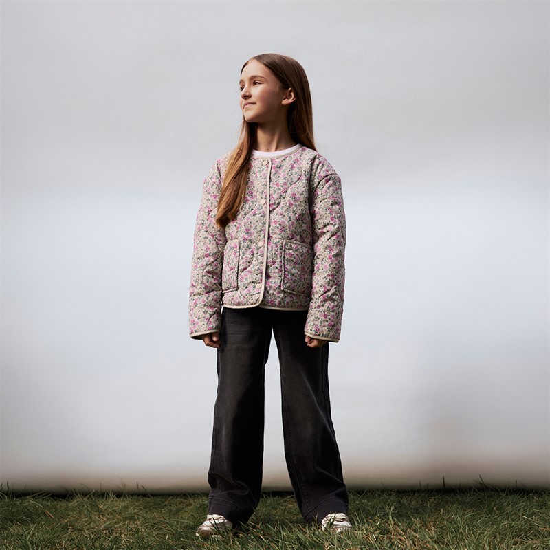 Name It Fille Marie Quilt Jacket Peyote