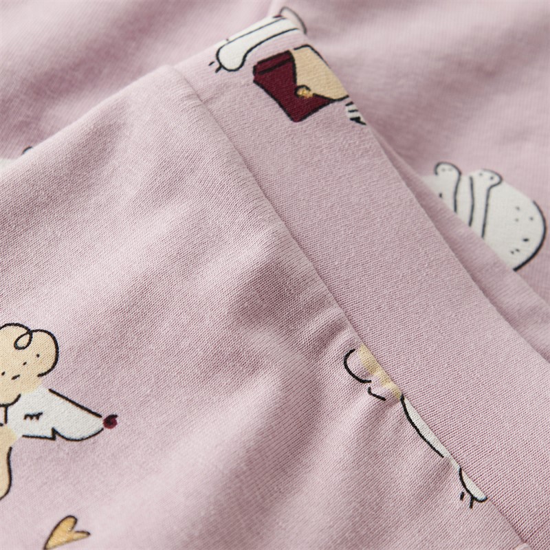 Name It Mädchen Rogia Wendbare Leggings Keepsake Lilac