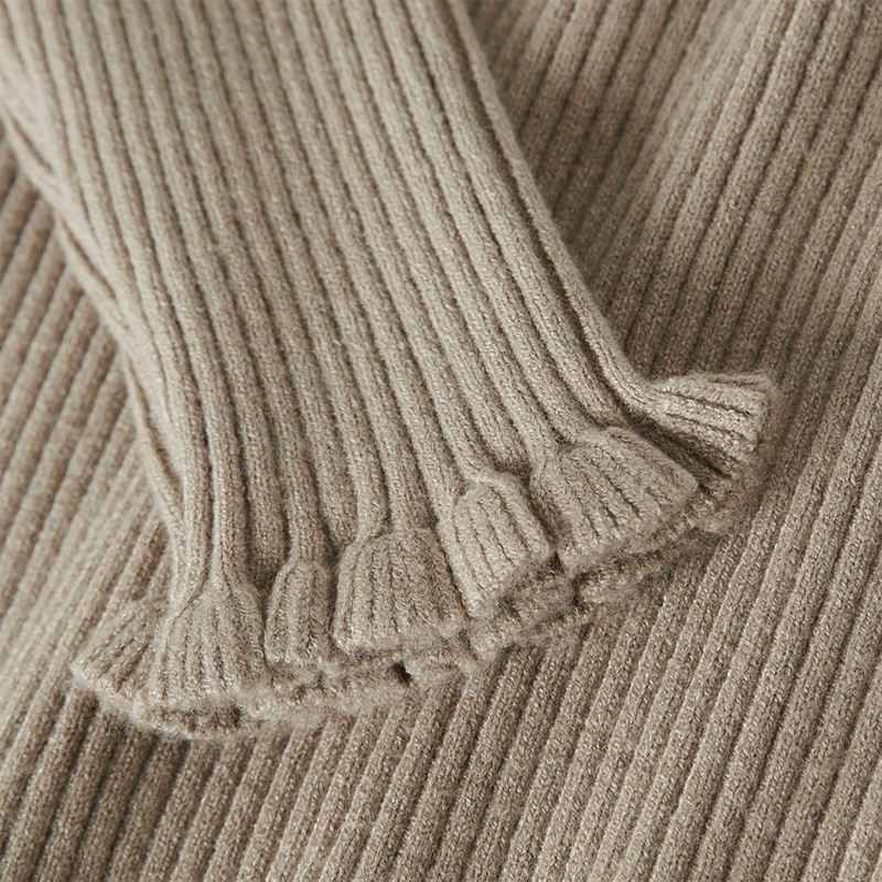 Name It Vianna dzianinowa bluzka dla dziewczynki kolor Island Fossil