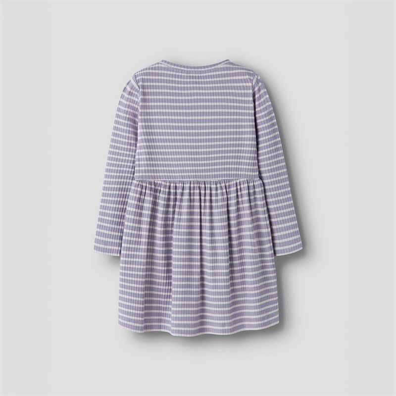 Name It Vemma sukienka dla dziewczynki kolor Lavender Gray