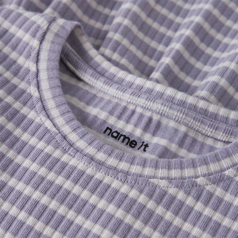 Name It Vemma sukienka dla dziewczynki kolor Lavender Gray
