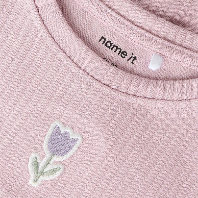 Name It Vemma sukienka dla dziewczynki kolor Dawn Pink