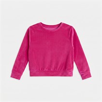 Name It Veloa top z aksamitu dla dziewczynki kolor Fuchsia Purple