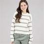 Name It Piger Vnilla Strikket Sweater Cloud Dancer/Shadow