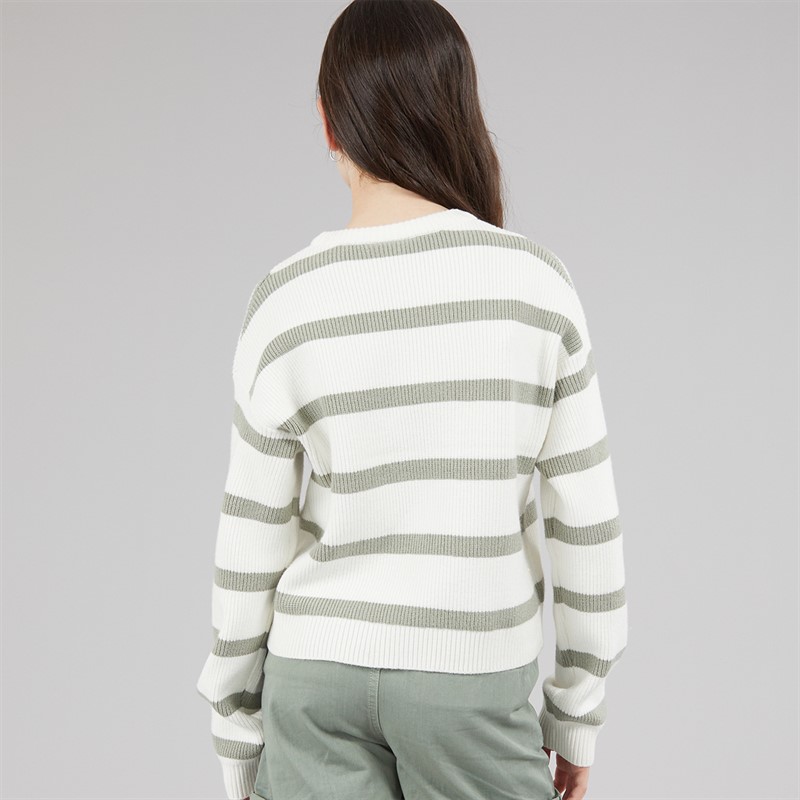 Name It Piger Vnilla Strikket Sweater Cloud Dancer/Shadow